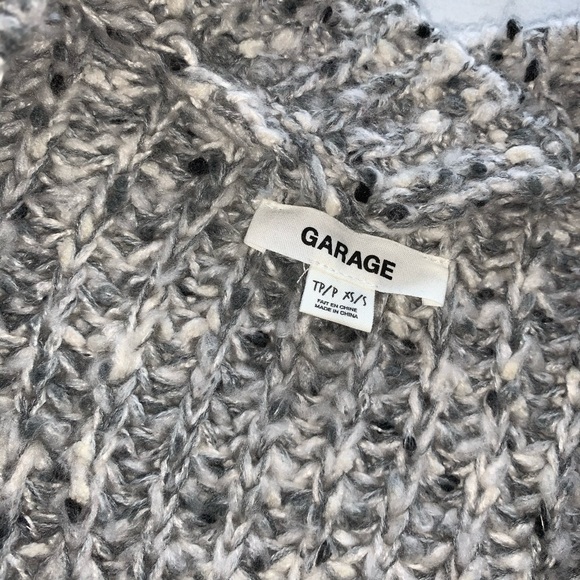 Garage Grey Oversized Cardigan - Picture 2 of 3